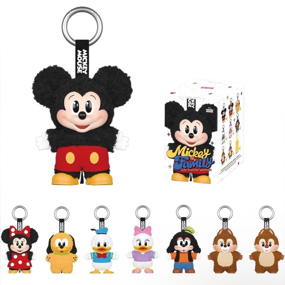 Pop Mart SEALED Mickey Family Cute Together Series Figures - Picture 2 of 4